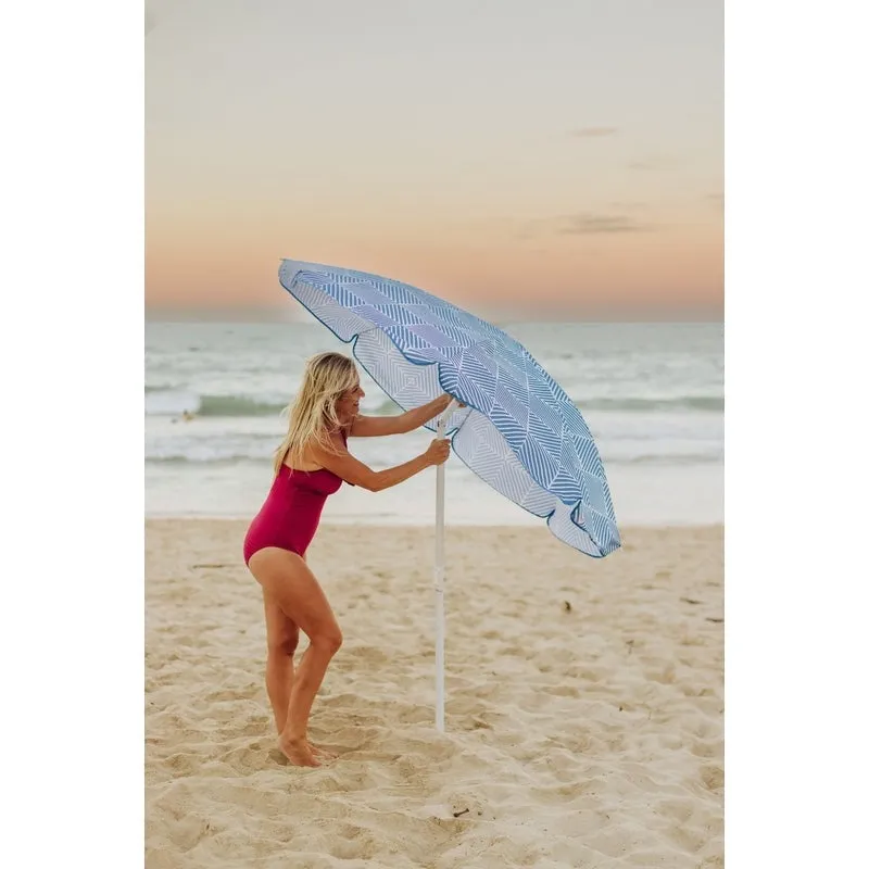 Picnic Time 5.5 Ft. Portable Beach Umbrella