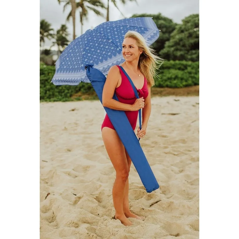 Picnic Time 5.5 Ft. Portable Beach Umbrella