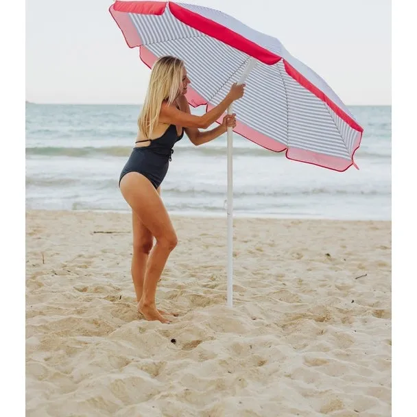 Picnic Time 5.5 Ft. Portable Beach Umbrella