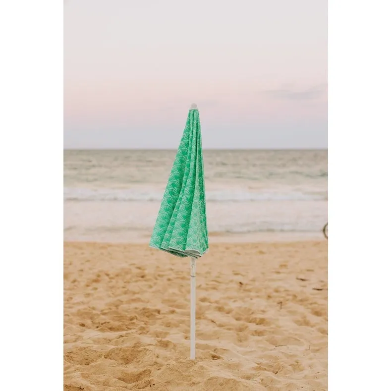 Picnic Time 5.5 Ft. Portable Beach Umbrella
