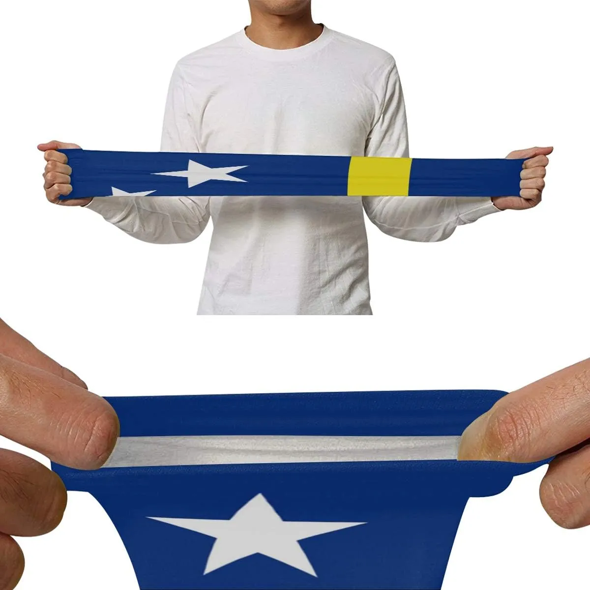 poeticcity Flag 1 Pair Arm Sports Sleeves Cooling Warmer UV Protection