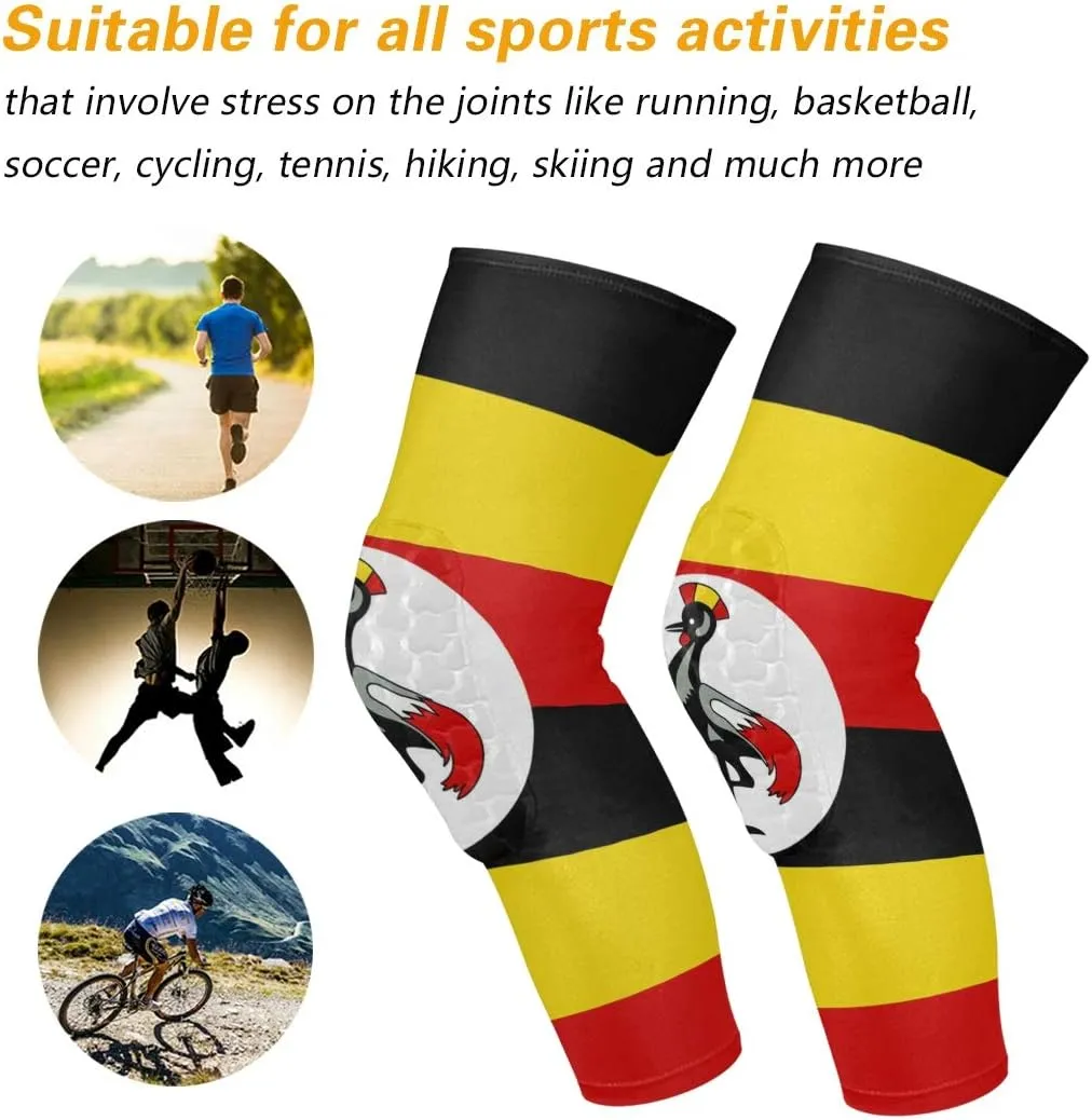 poeticcity Flag 1 Pair Arm Sports Sleeves Cooling Warmer UV Protection