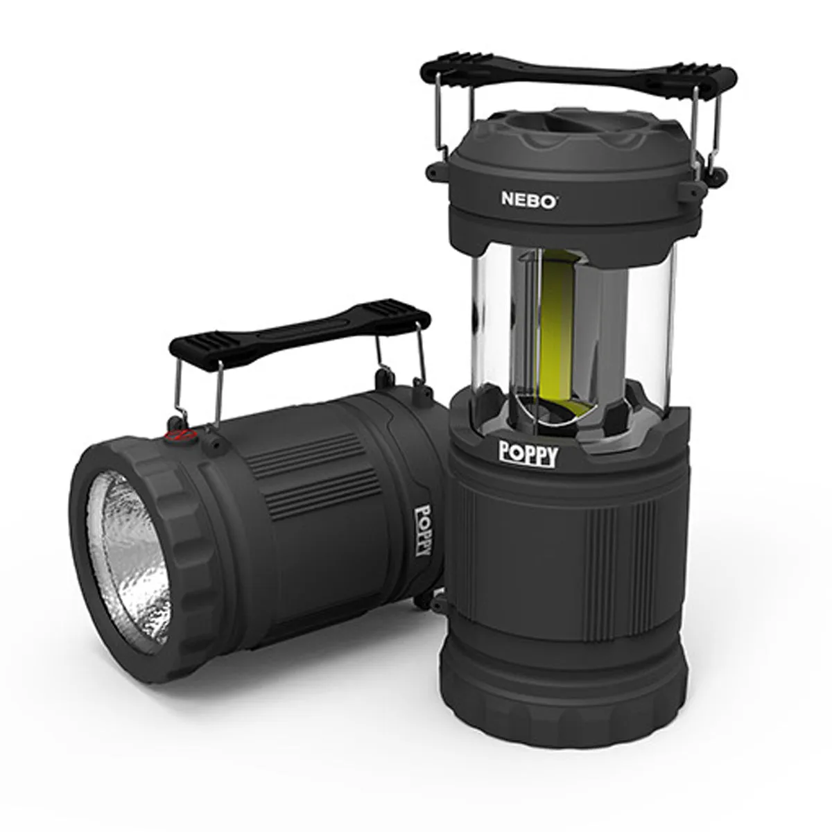 Poppy Camping Lantern - Black