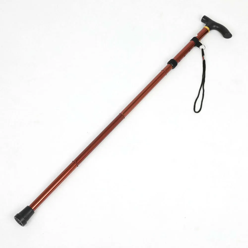 Portable Aluminum Folding Walking Travel Stick Cane