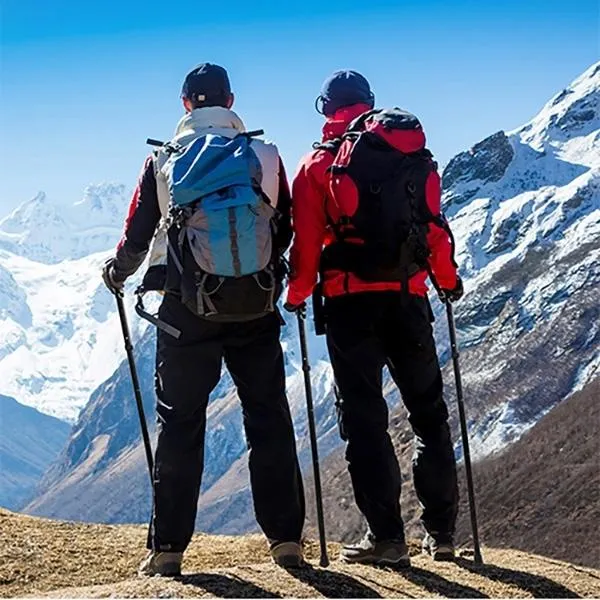 Portable Aluminum Folding Walking Travel Stick Cane