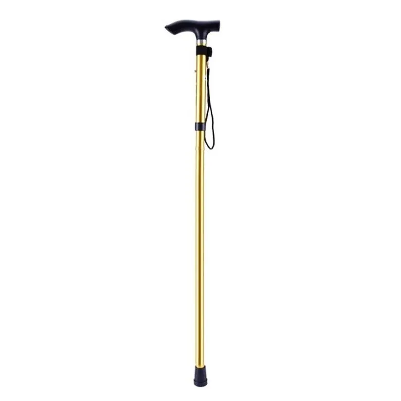 Portable Aluminum Folding Walking Travel Stick Cane