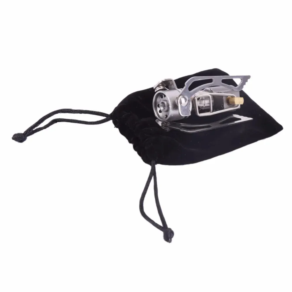 Portable Folding Mini Camping Gas Stove - Outdoor Survival Furnace