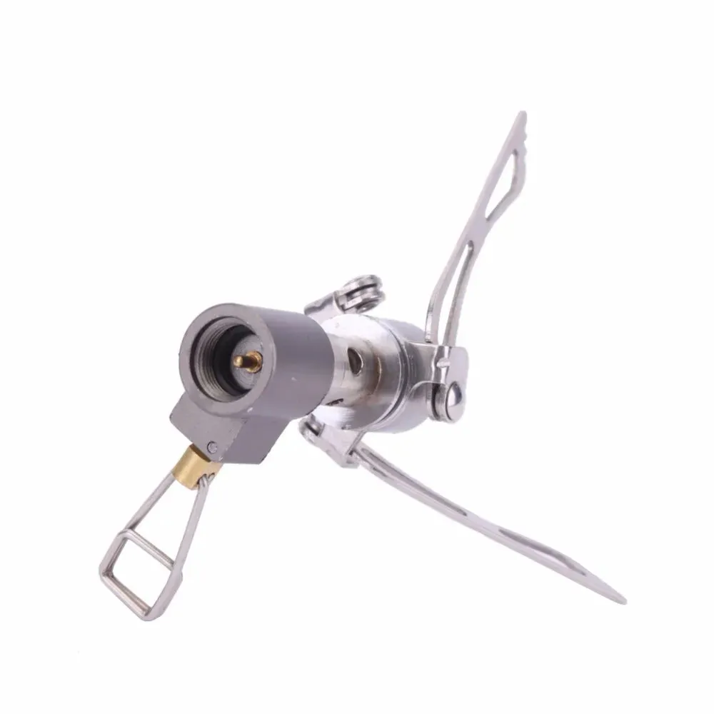 Portable Folding Mini Camping Gas Stove - Outdoor Survival Furnace