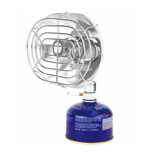 Portable Gas Heater Warmer Butane Propane Double Burners Heating Stove Infrared Gas Heater