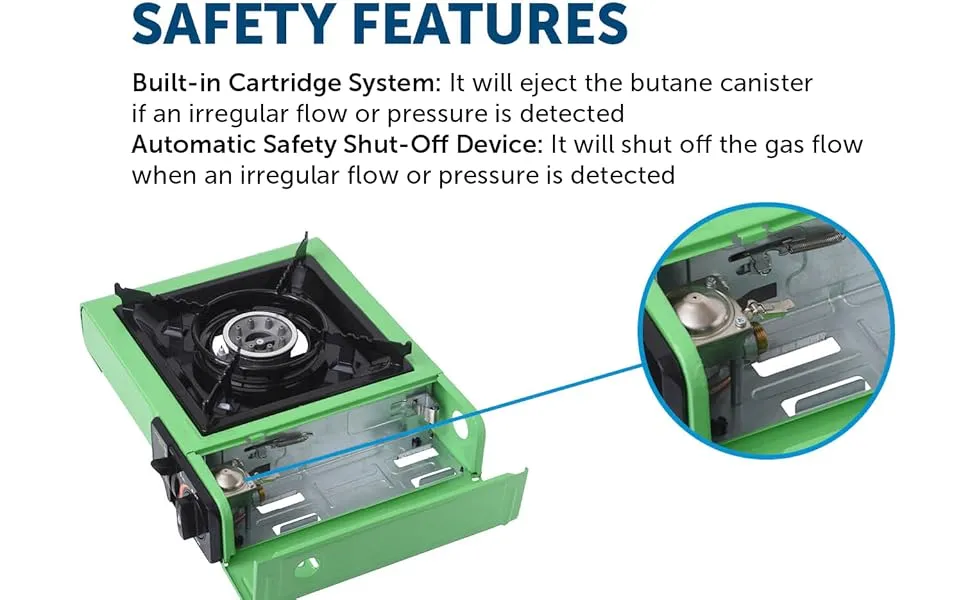 Portable Gas Stove Ceramic Burner