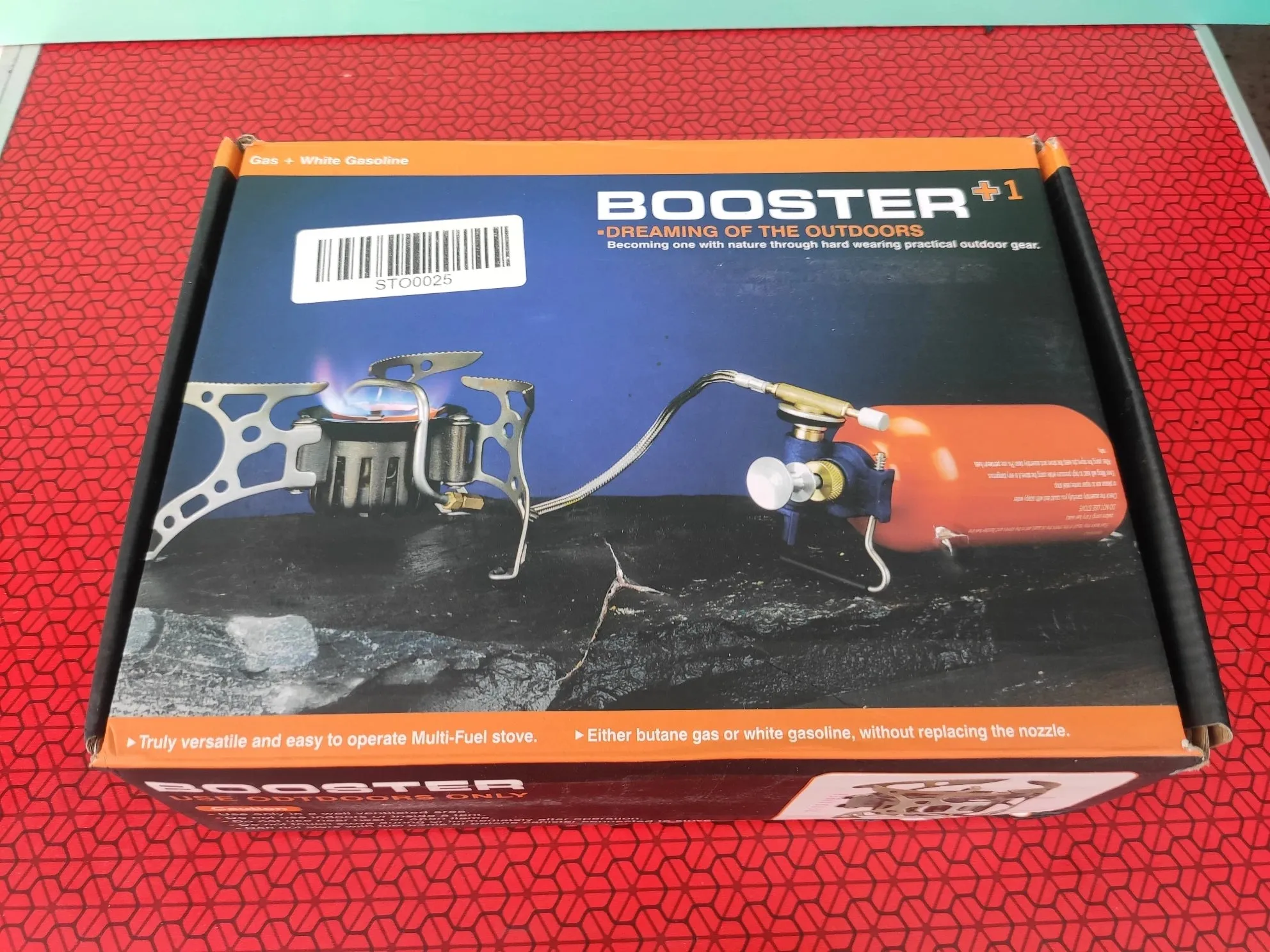 Portable Outdoor Gasoline Stove Camping Oil/Gas Multi-Use Burners Hiking Picnic Cooker