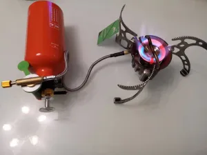 Portable Outdoor Gasoline Stove Camping Oil/Gas Multi-Use Burners Hiking Picnic Cooker
