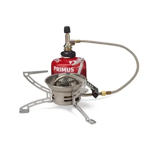 Primus EasyFuel Duo Piezo foldable propane burner butane camping cooking stove