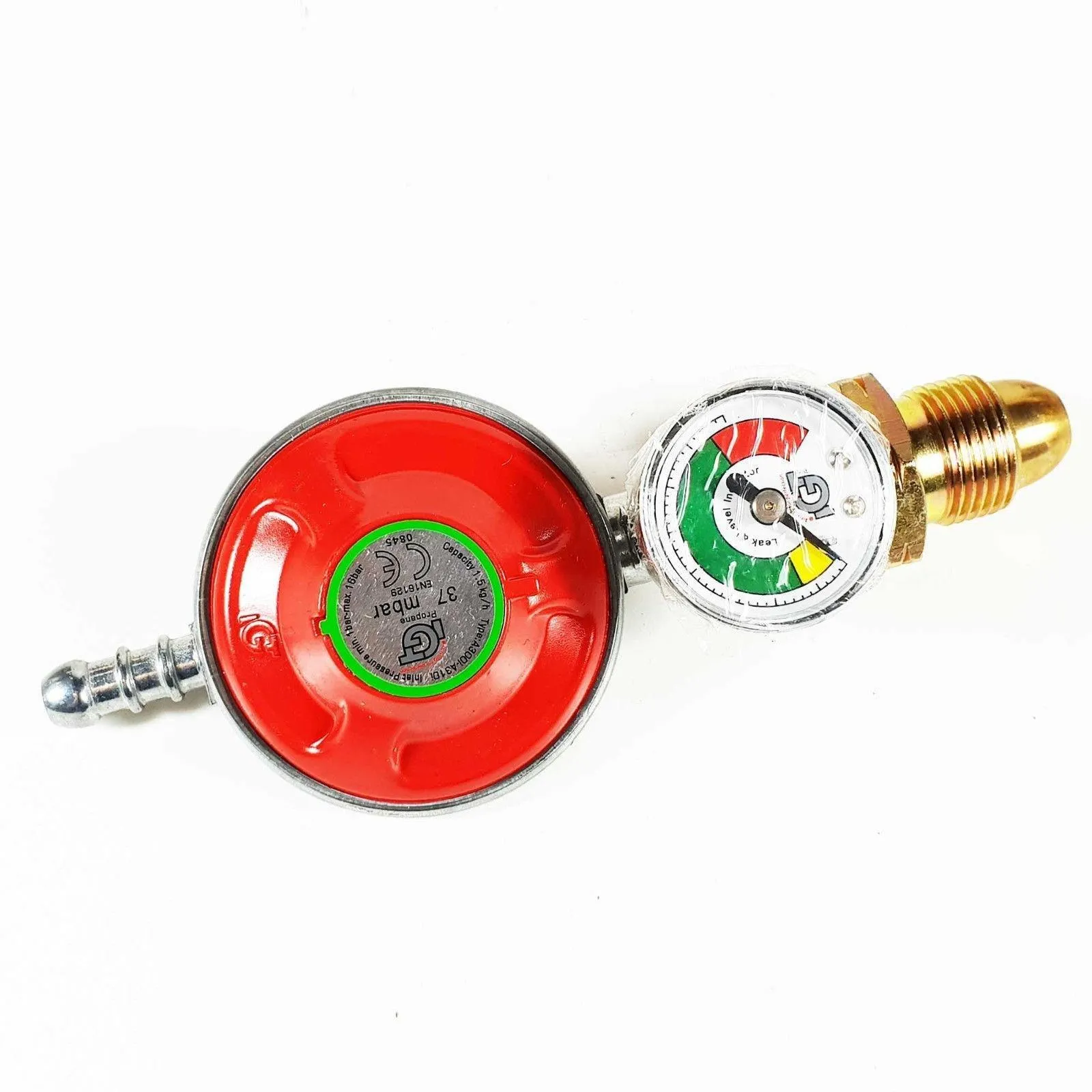 Propane Gas Regulator With Gas Pressure Gauge