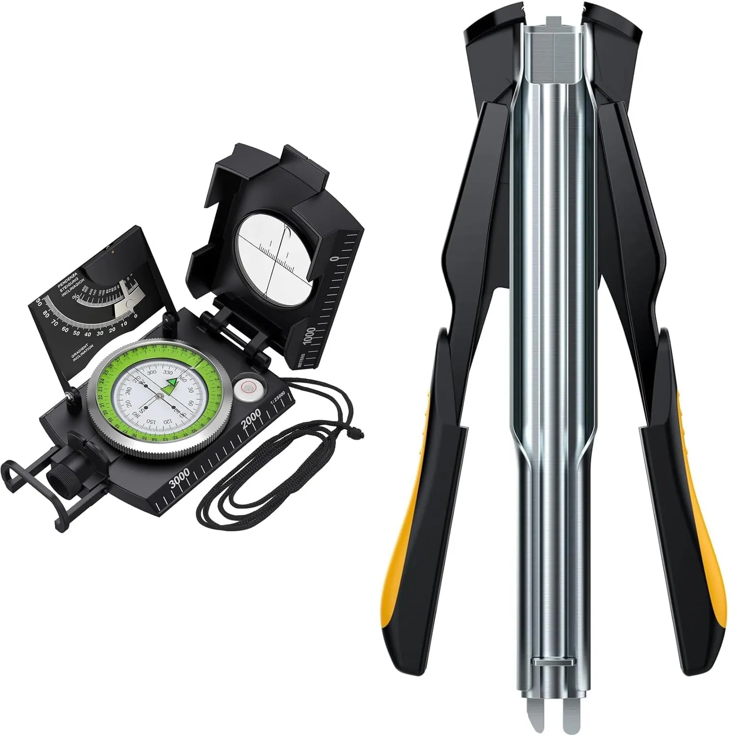 Proster IP65 Hiking Compass - Hog Ring Plier