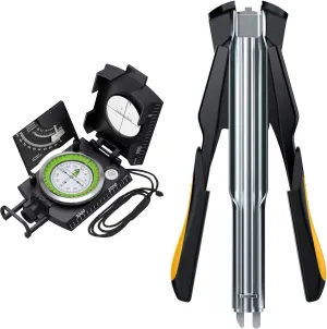 Proster IP65 Hiking Compass - Hog Ring Plier