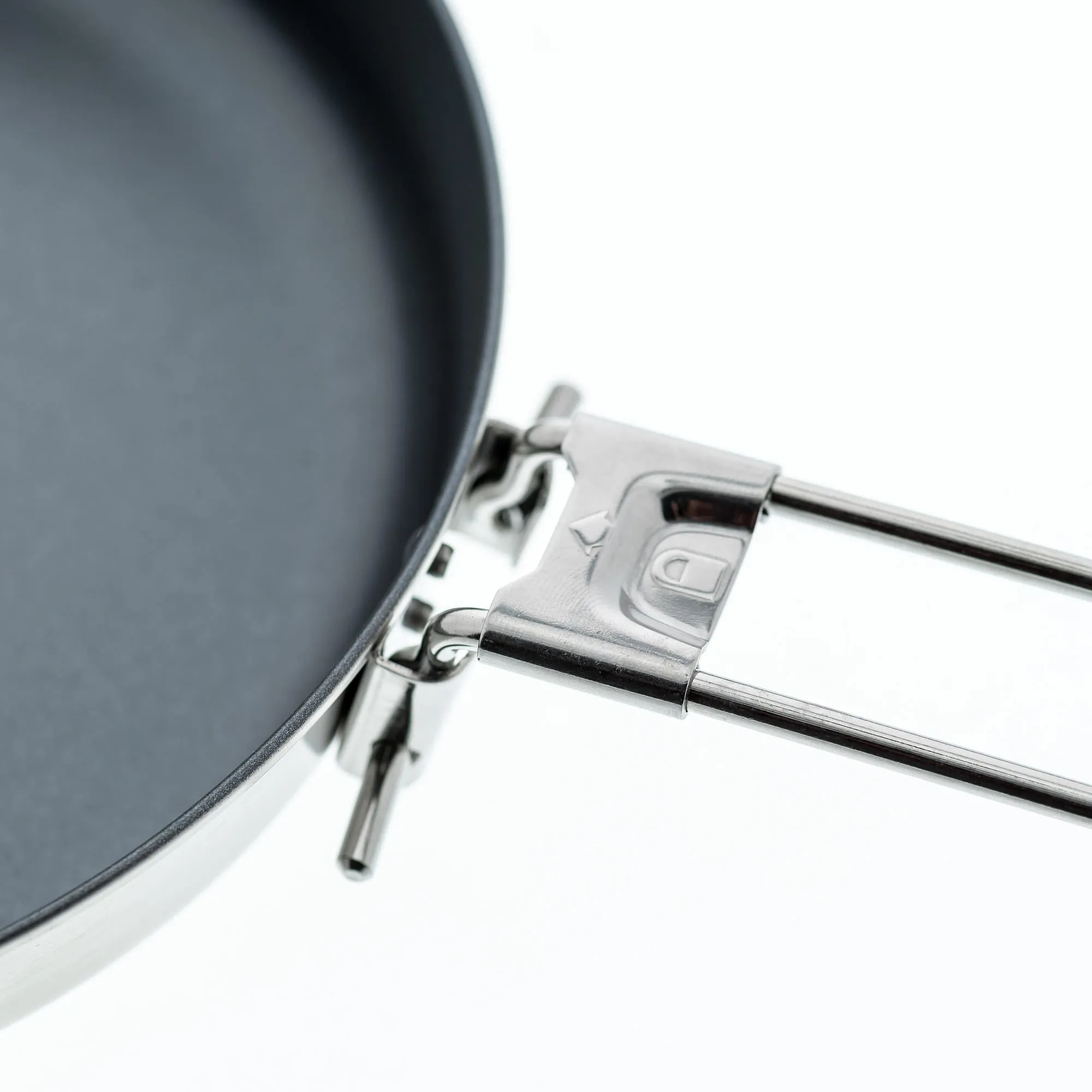 Quechua 500 Stainless Steel Non-Stick Camping Cookset – 14-Piece for 2 People