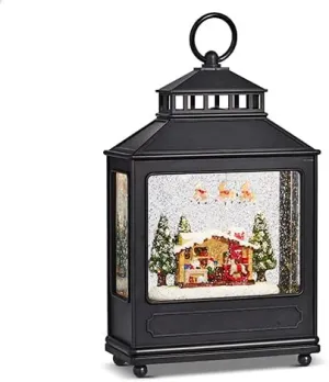 RAZ Imports Toy Shop Animated Lighted Water Lantern, 11 inches