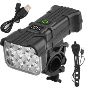 Rechargeable Safety Light | Safety Headlamp | USB Rechargeable Light, Mountain Safety Light, Road Headlight, Night Riding Accessory, Headlamp for Night Riding