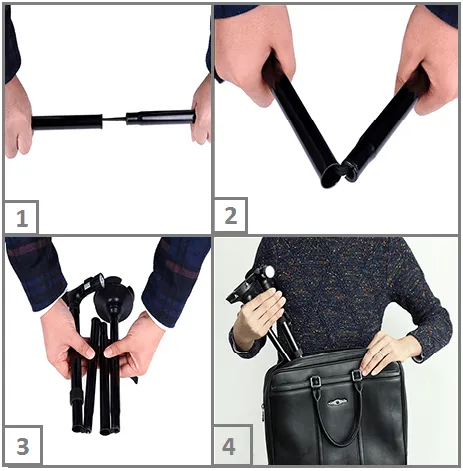Retractable LED Walking Cane
