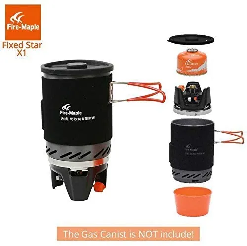 Rynx | Fire-Maple Fast Star 1 Personal Cooking System Outdoor Hiking Camping Equipment Stove Portable Propane Gas Burner