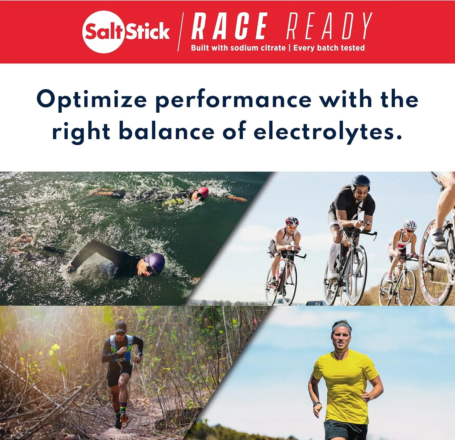 SaltStick Electrolytes with Caffeine - Salt Pills and Electrolytes for Running, Hydration, Leg Cramps Relief, Sports Recovery, Hiking Essentials - Salt, Magnesium, Potassium, Vitamin D3 - 100 Count