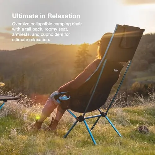 Savanna High-Back Collapsible Camping Chair - upto 320lbs