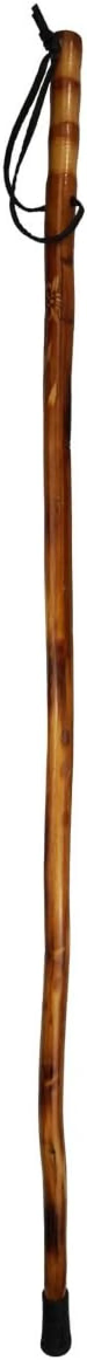 SE Survivor Series Hand Carved Flower Hiking/Walking Stick, 40" - WS630-40
