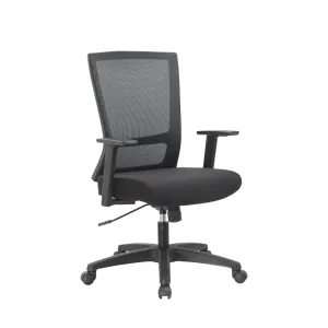 Serenity Mesh Office Chair - Black