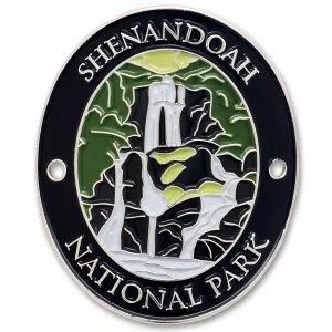 Shenandoah National Park Hiking Stick Medallion