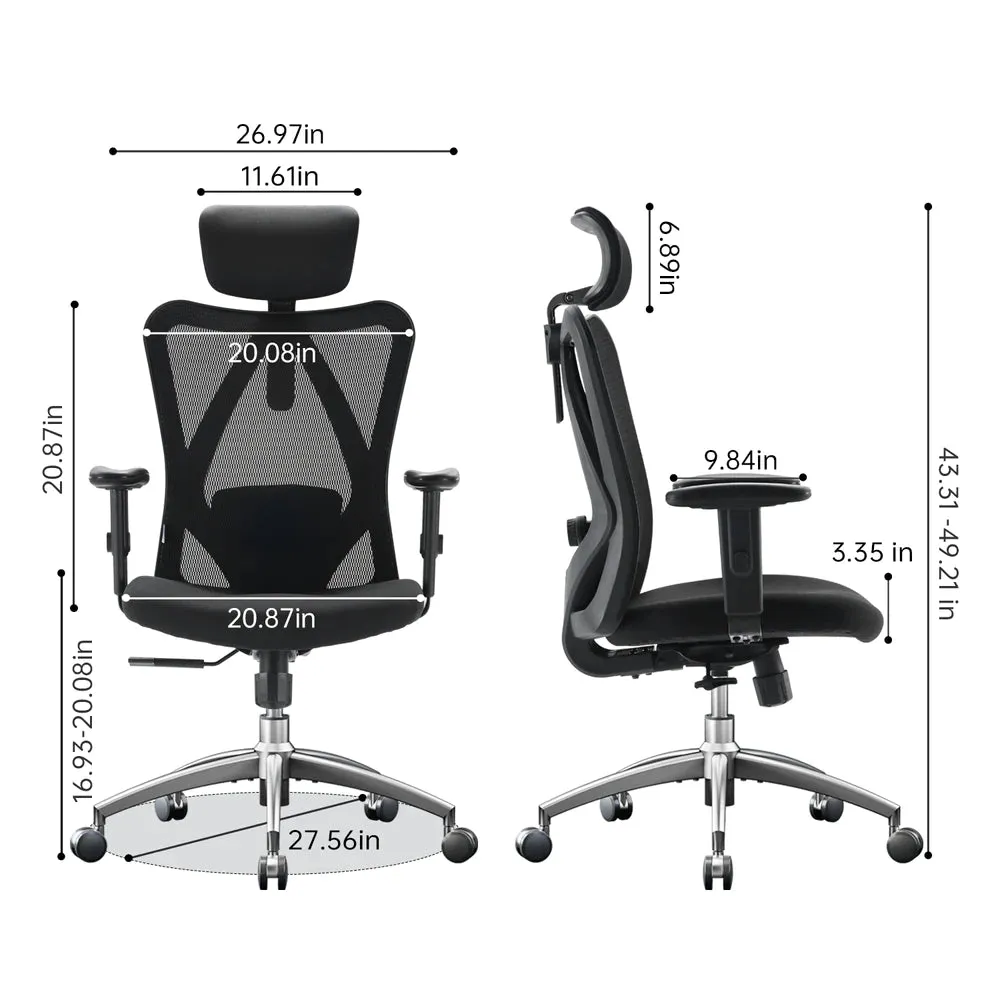 Sihoo M18 Classic Office Chair With Triple Spinal Relief