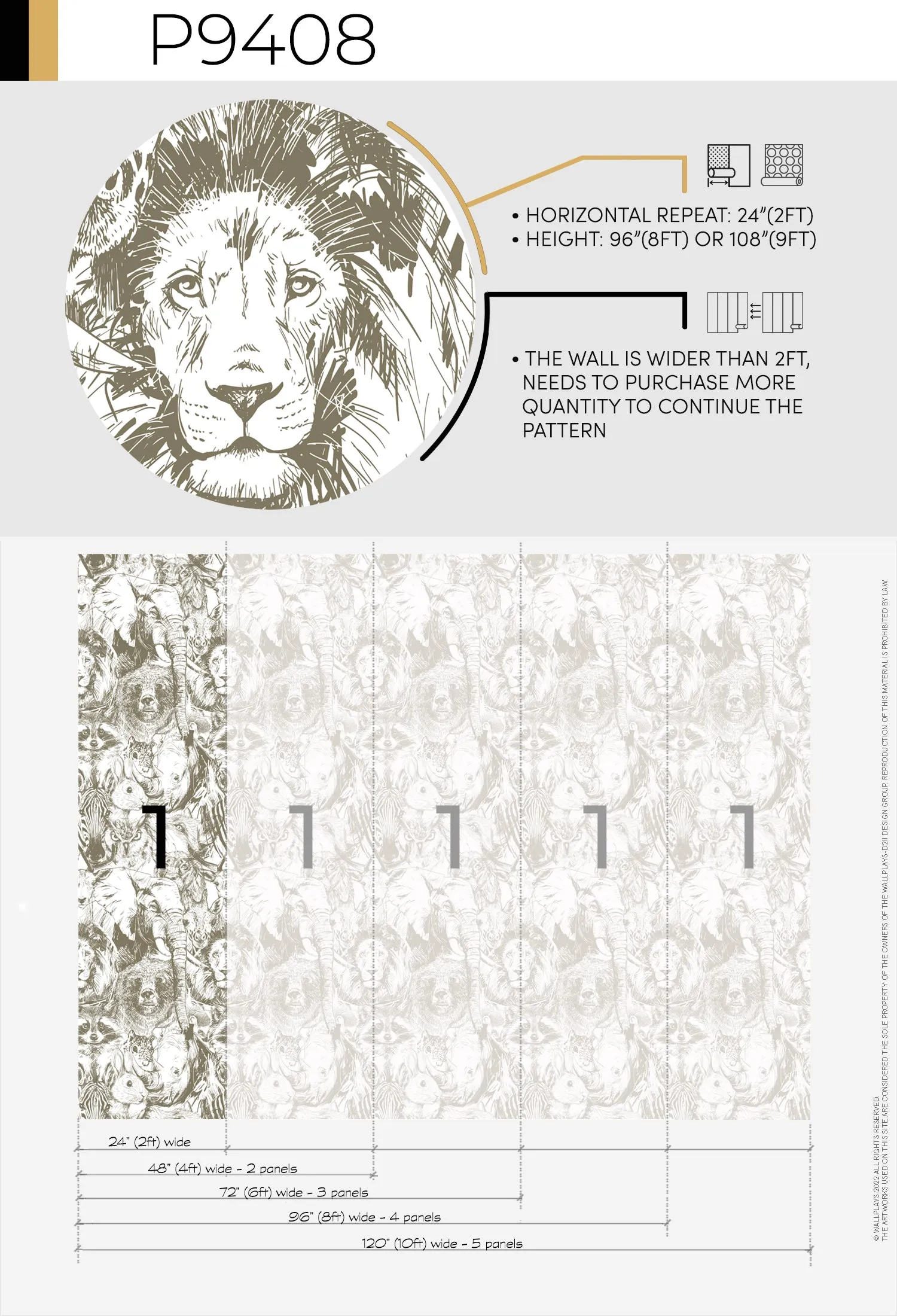 Sketches of Animals Wallpaper