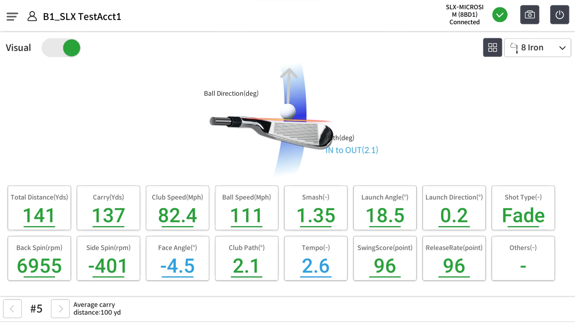 SLX MICROSIM   Swing Stick Pro (Telescoping)