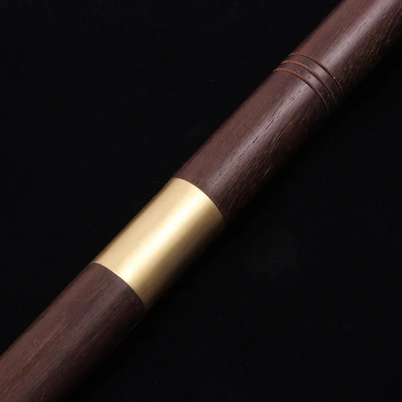 solid wood hiking stick sword