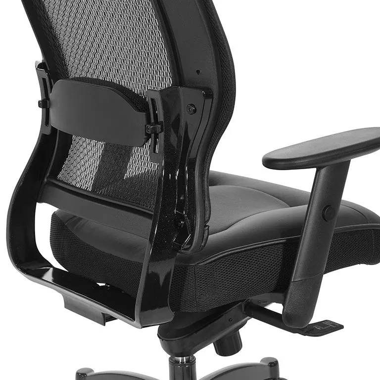 Space Professional Black Breathable Mesh Back Chair - 27008