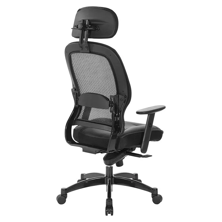 Space Professional Black Breathable Mesh Back Chair - 27008