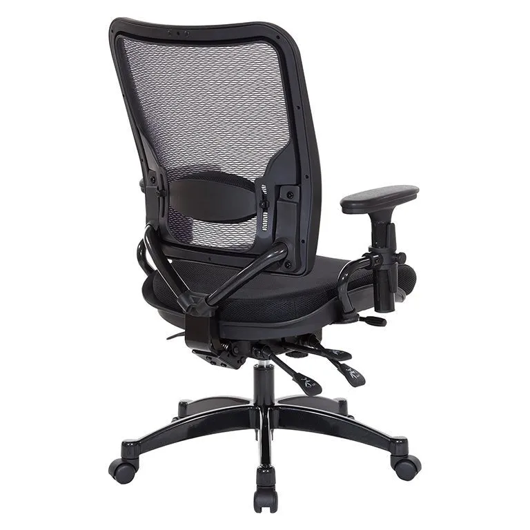 Space Professional Dual Function Ergonomic AirGrid Chair - 6806