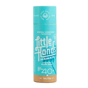 SPF 40  Reef-Safe Sunscreen Face Stick – 1oz, Water Resistant (80 min), Organic & Compostable, Safe for Sensitive Skin | Original