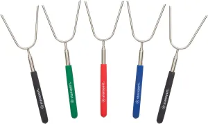 Stansport Stainless Steel Telescoping Forks - 5 Pack