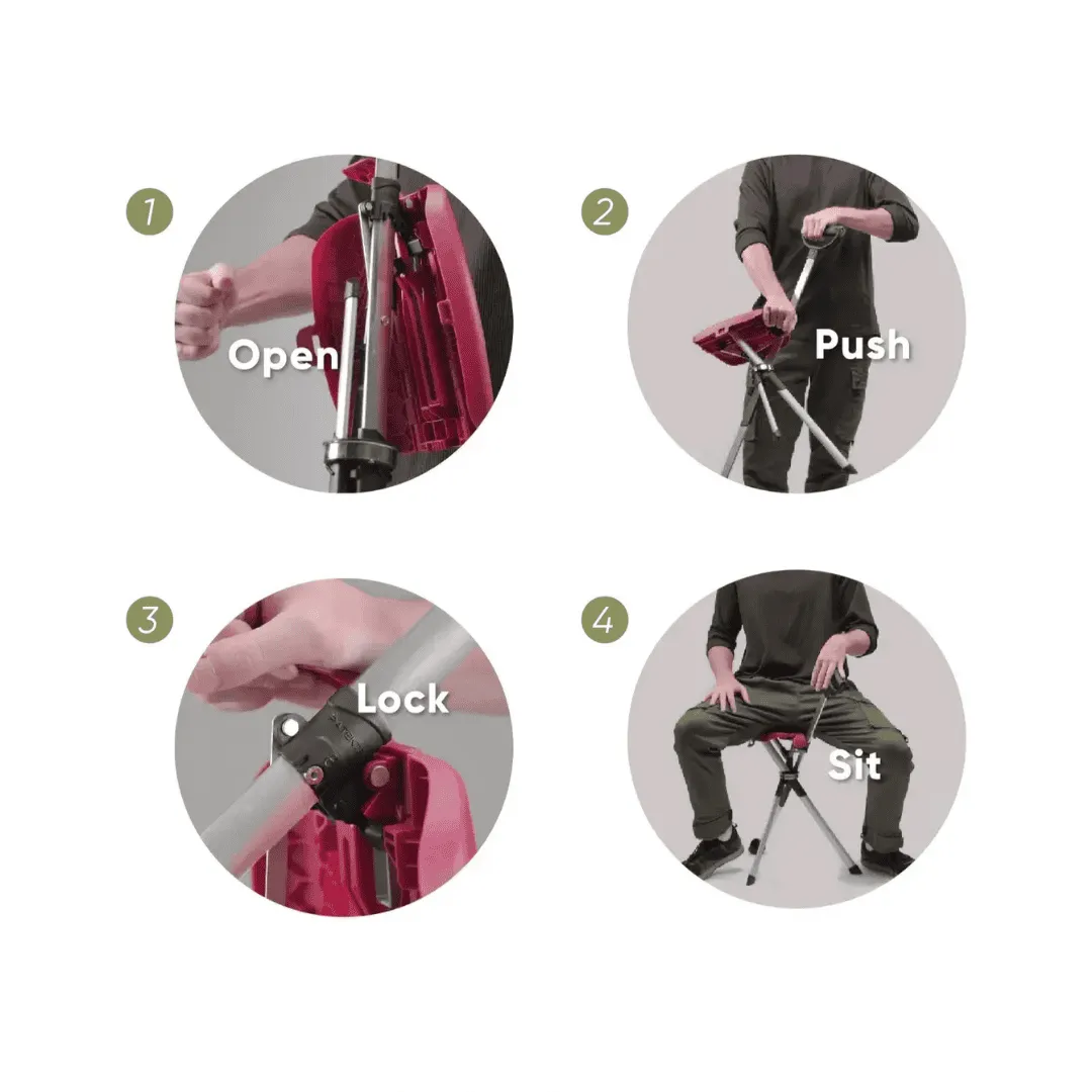 Ta-Da Chair Series 2 Tripod Seat Cane (82cm/87cm)