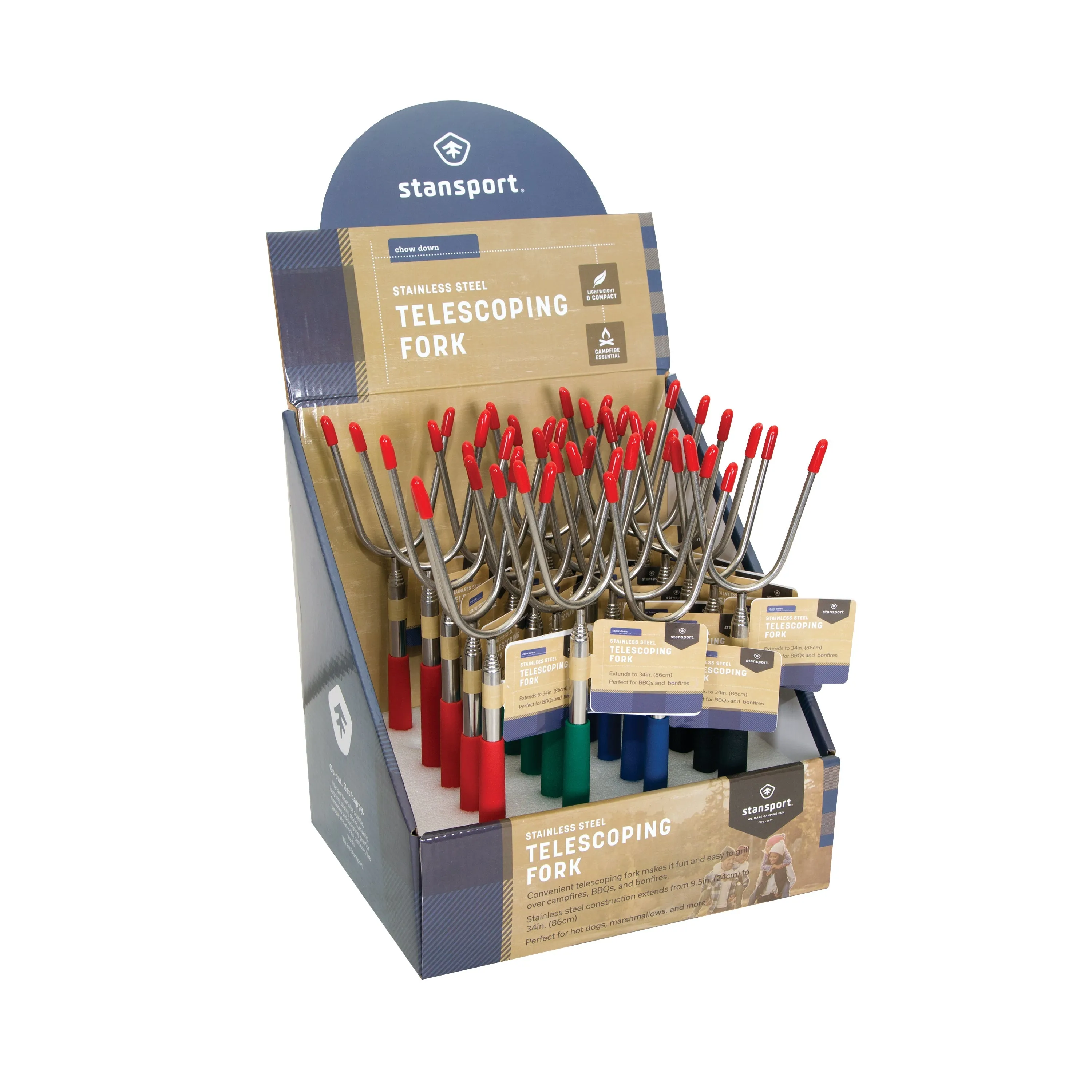 Telescoping Fork - Extends Up To 33.5 Inches - 24 Per Pdq