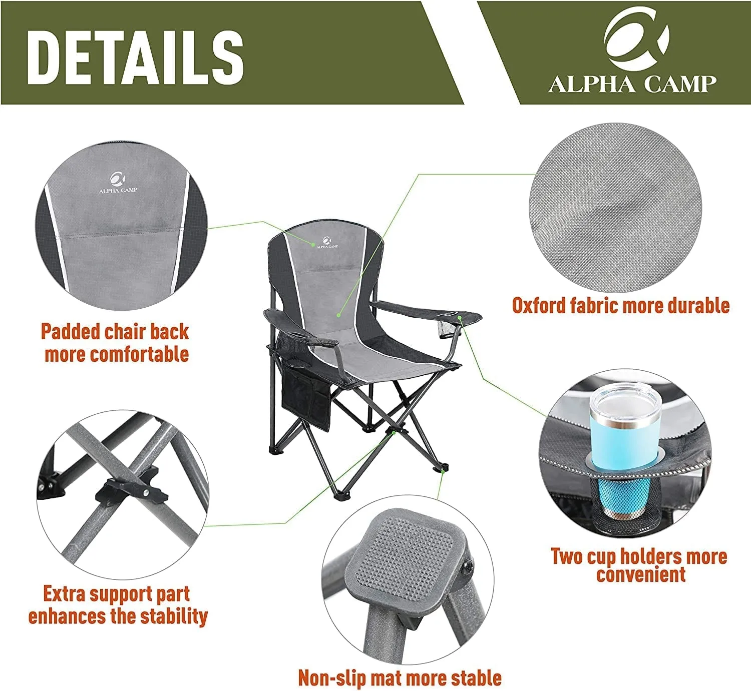 The Not-So-Secret Sauce for Extreme Relaxation: The 350-Weight Champion of Folding Chairs that Doubles as Your Laziness Throne with a Cup Holder for Sipping while Snoozing!