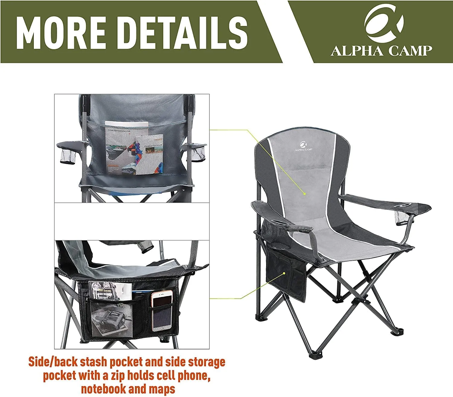 The Not-So-Secret Sauce for Extreme Relaxation: The 350-Weight Champion of Folding Chairs that Doubles as Your Laziness Throne with a Cup Holder for Sipping while Snoozing!