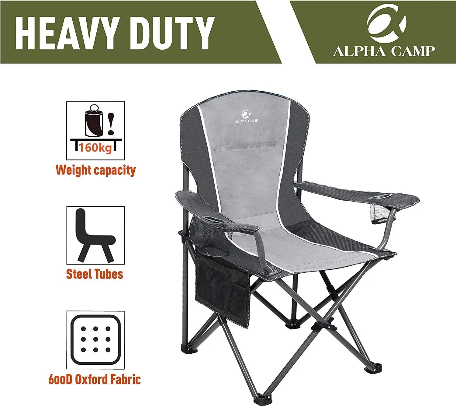 The Not-So-Secret Sauce for Extreme Relaxation: The 350-Weight Champion of Folding Chairs that Doubles as Your Laziness Throne with a Cup Holder for Sipping while Snoozing!