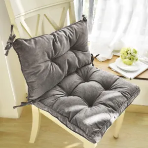 Thicken Soft Chair Cushion Lumbar Pad Square Cotton Tatami Seat Cushion Nonslip Seat Pad Cover Back Cushion for Car Home Office Dining Room Indoor Outdoor Kitchen Outside Desk Cushion Pillow
