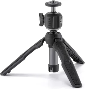 Tilta Extendable Vlog Tripod – Space Gray | 2.2 lb Payload | Selfie Stick | Universal Compatibility | 90° Vertical Shooting Slot | Collapsible | TT-VT01-BH-SG