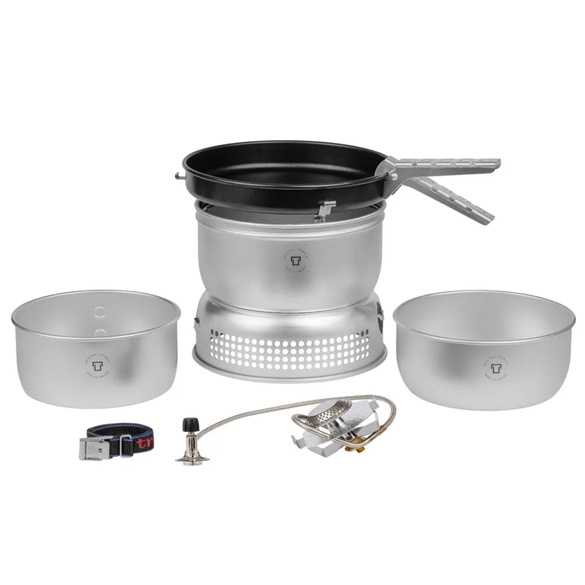 Trangia stove set 1.75L pot pan aluminum ultralight outdoor hiking cooking kit