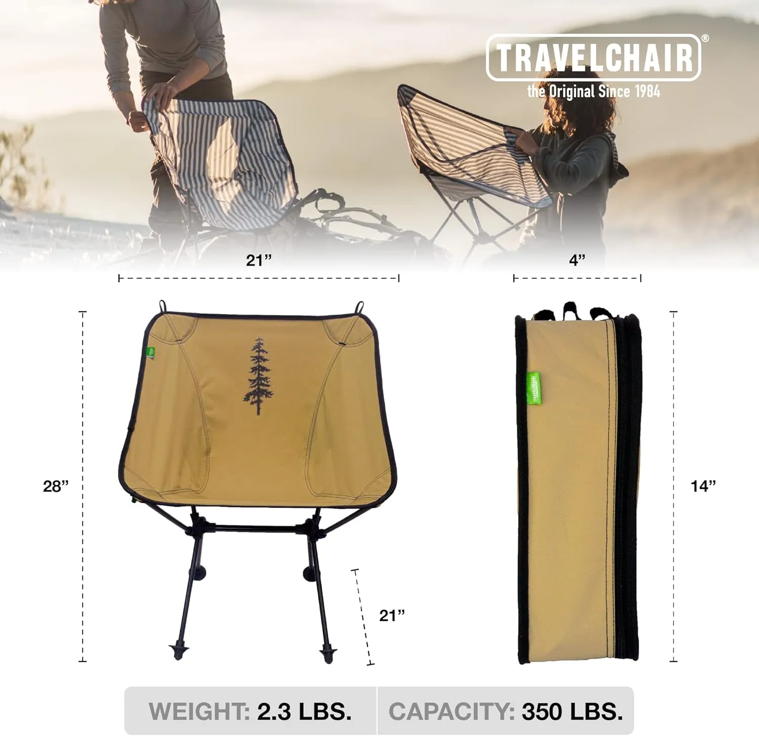 Travelchair - C-Series Joey w/Recycled Fabric (7789A-RCYCL)