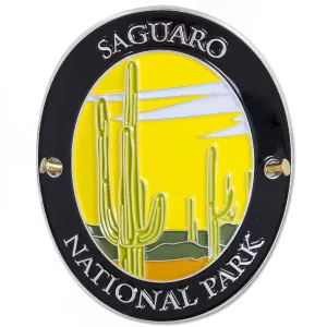 Traveler Series Saguaro Hiking Medallion