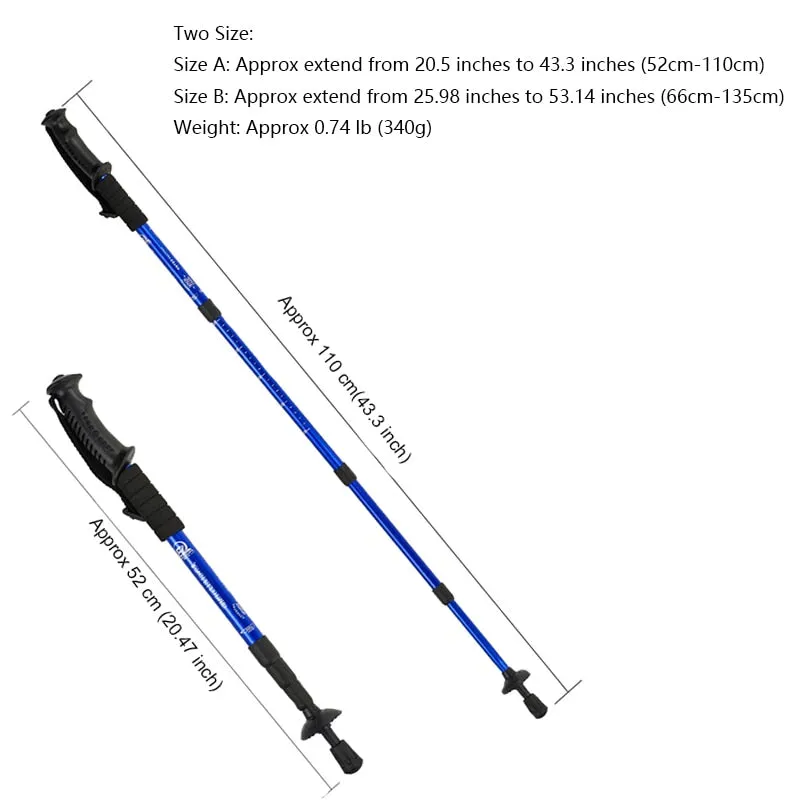 Trekking Hiking Poles for Adventurers